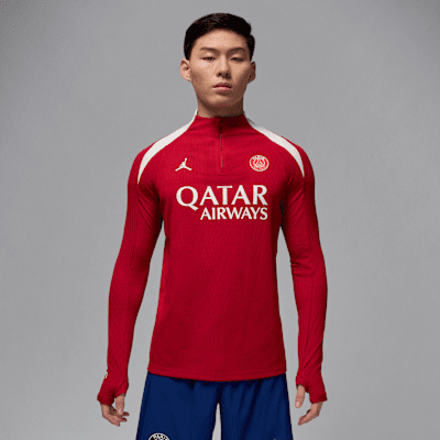 Nike PSG x Jordan Dri-Fit 1/4 Zip L/S Strike Drill Top